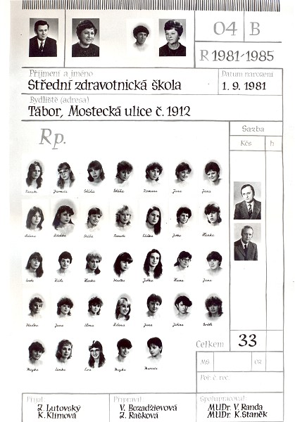 Fotografie z let 1970 - 1990